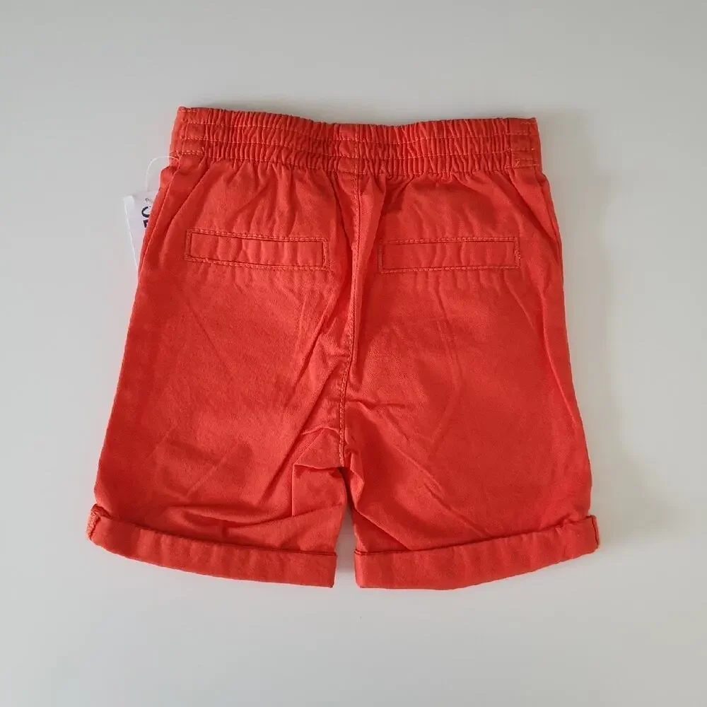 NWT ON Orange Shorts 6-12m